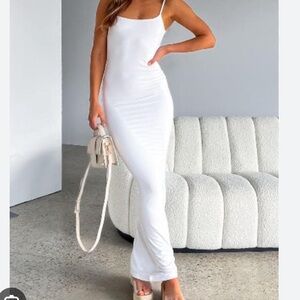 WHITE FOX MAXI DRESS
